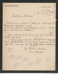 k.k. naturhistorisches Hofmuseum, Intendanzakten 1885-1896 (Hauer), Aktenzahl Z.626/1892, Seite 1